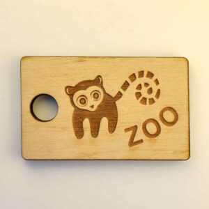 Keychains for the zoo by Vizinform