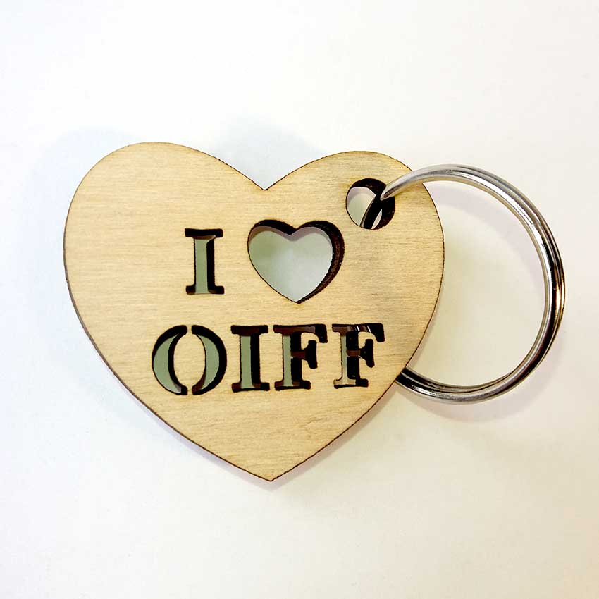 Keychain I love OIFF