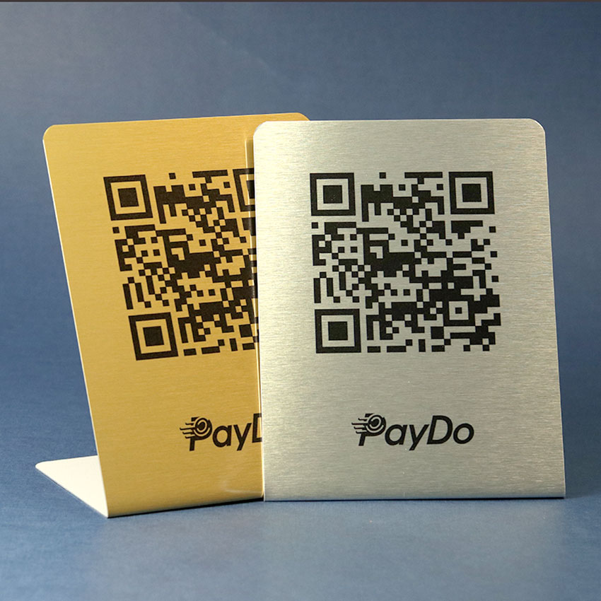 Tabliczka z kodem QR do płatności